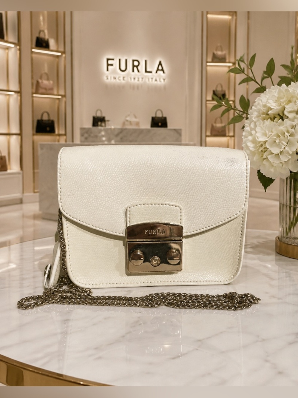 🧚F U R L A Metropolis Mini Crossbody Petalo Bag🧚